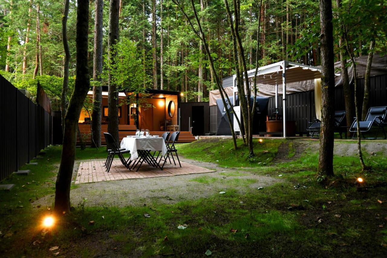 Fuji Fumoto Forest Hotspring ふもとの森温泉 Fujikawaguchiko Buitenkant foto